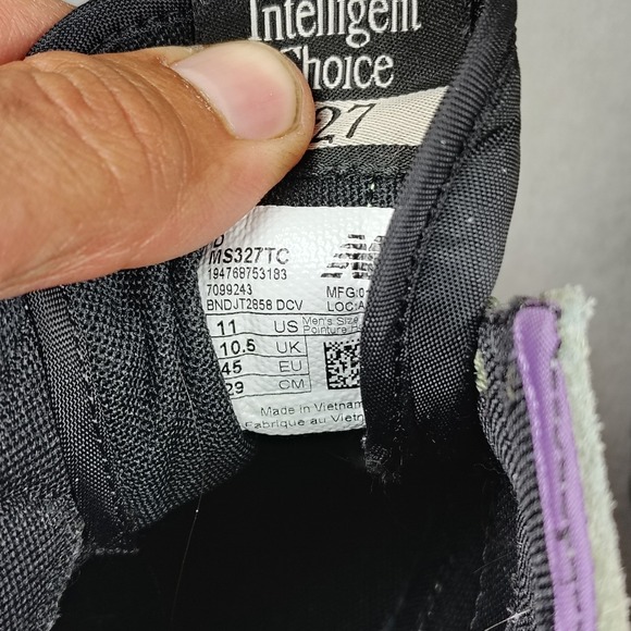 New Balance 327 Running Shoes Men 11 Sour Grape Mode De Vie Rugged Sneakers Hike - Picture 13 of 14